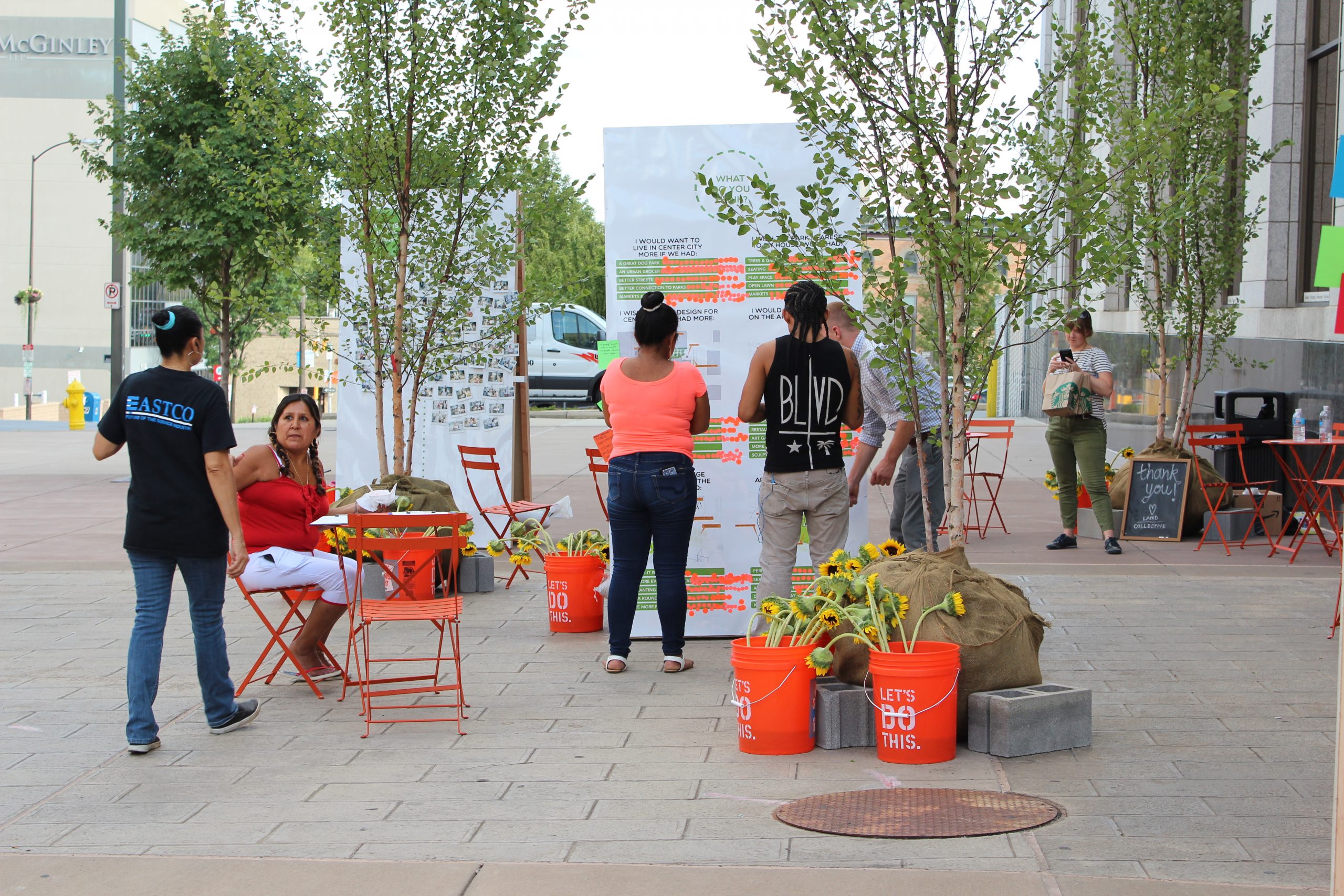 Center City Landscape Development Plan, Allentown DAVID RUBIN Land